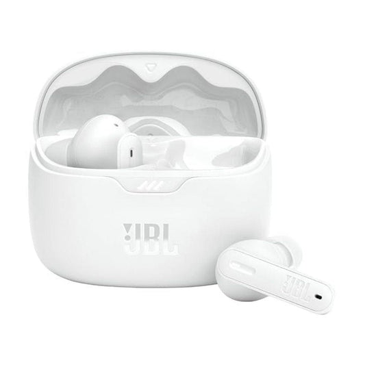 LX INDIA Earbuds JBL Tune Beam In Ear Wireless TWS Earbuds with Mic (White)