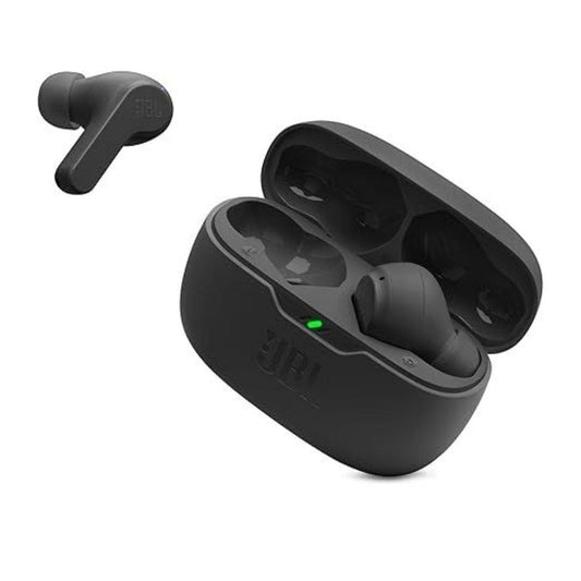 LX INDIA Earbuds JBL Vibe Beam in-Ear Wireless Earbuds (TWS) with Mic (Black)