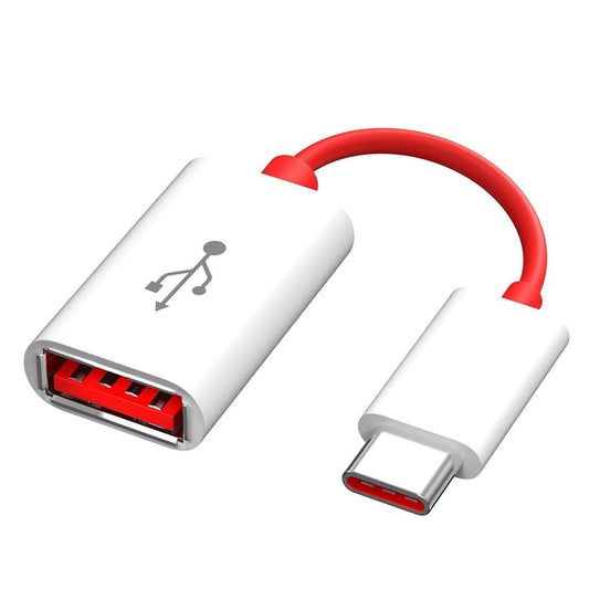 LX INDIA Mobile Accessories JGD PRODUCTS USB 3.0 to Type-C OTG Cable Male-Female Adapter Compatible with All C Type Supported Mobile Smartphone and Other Devices (PACK OF 2)