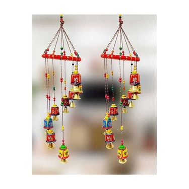 LXINDIA Wall Hanging JH Gallery Handcrafted Rajasthani Door and Wall Hanging Home Decor (Multi Colour)