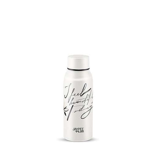 LX INDIA Water Bottle JJaypee Plus Punch Prime Stainless Steel Water Bottle 500 ML (White)