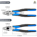 LXINDIA pliers JPT Heavy Duty 8inch High Leverage Side Cutting Pliers