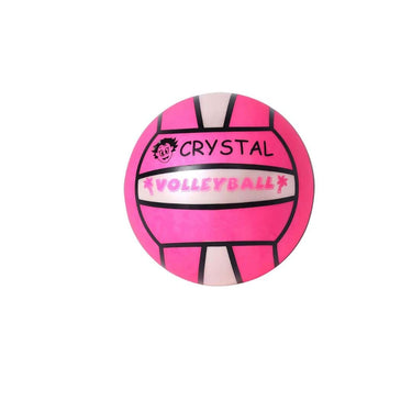 LXINDIA Toys Jupiter Industries Inflatable Vinyl Ball with 2 Inflating Pins (Crystalball Pink)