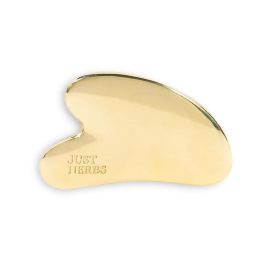 LXINDIA Face Massager Just Herbs Kansa Gua Sha Face Massage Tool