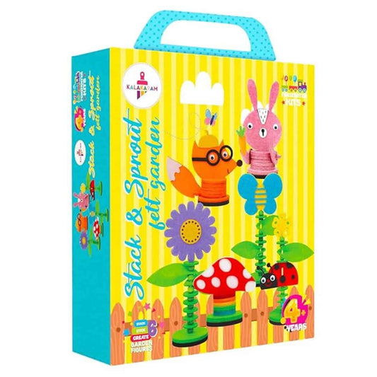 LX INDIA art kit Kalakaram Stack and Sprout DIY Art and Craft Kit
