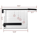 LXINDIA desk essential KANAbee Steel Professional Paper Cutter Guillotine Machine 12 Inch (A4)