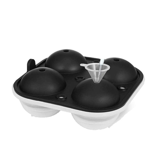 LX INDIA Ice Cube Tray KARP Silicone Ice Cube Trays Spherical Round Ice Ball Maker