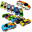 LXINDIA Toys KC FAST Pack of 24 Mini Pull Back Metal Car Toy for Kids