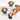 LX INDIA Buddha Monk KC PRODUCTS Set of 4 Baby Hat Monk Buddha Pack Of 2