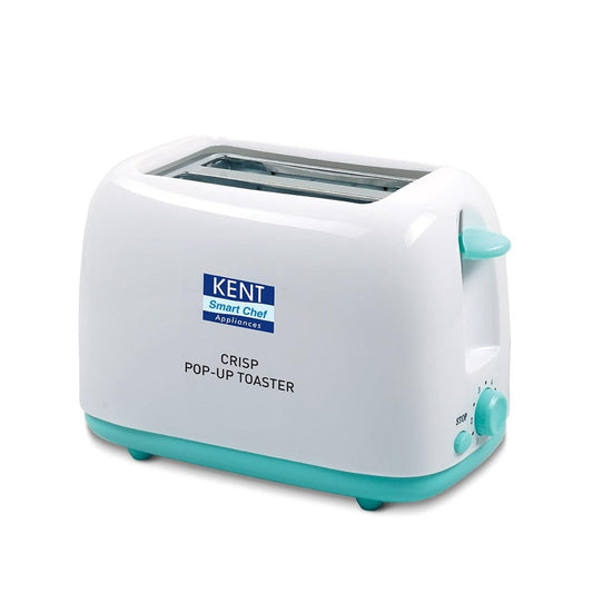 LX INDIA Electric Toaster Kent Crisp Pop Up Toaster 750 Watts | 2 Slice Automatic Pop Up Electric Toaster | 6 Heating Modes