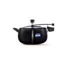 LXINDIA cookware KENT Hard Anodised 5 Litre Pressure Cooker Black