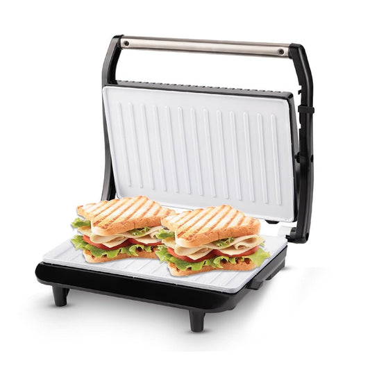 LX INDIA Electric Toaster KENT Sandwich Grill | Ceramic Coated,Non-Toxic,Non Stick,Fixed Grill plate | Toaster Griller Sandwich Maker