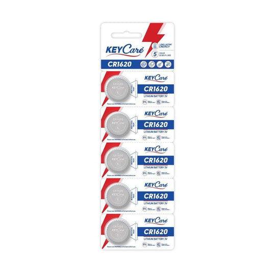 LXINDIA watch battery KeyCare Long Lasting CR1620 Lithium Coin Cell Battery-Pack of 5