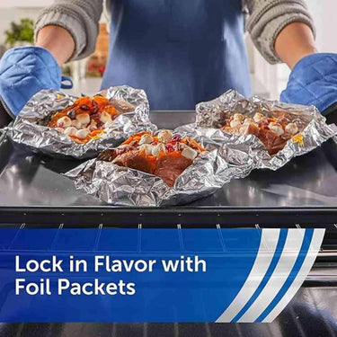 LXINDIA Aluminium Foils KhuHap Aluminium Silver Foil Paper for Food Wrap