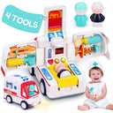 LXINDIA Toys Kiditos Ambulance Toy Bus  with Kids Doctor Kit