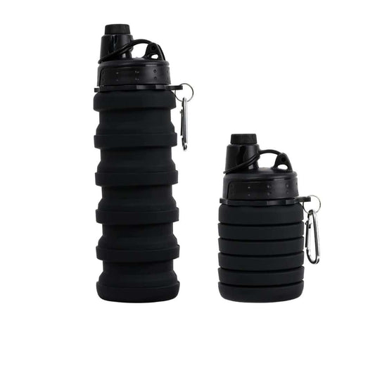 LXINDIA bottle Kiditos Expandable Sipper Water Bottle(Black)