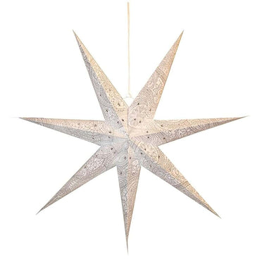 LXINDIA Wall Hanging Kidsy Winsy Hanging Big Paper Star  29 Inches Glitter Star