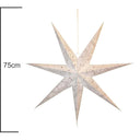 LXINDIA Wall Hanging Kidsy Winsy Hanging Big Paper Star  29 Inches Glitter Star