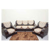 LXINDIA sofa cover KINGLY Brown Sofa Cover Set of 6Pc