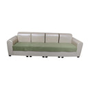 LXINDIA sofa cover KINGLY Muamar Sofa cover for seat only Velvet 4 Seater(Royal Green)