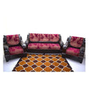 LXINDIA sofa cover KINGLY Pink Sofa Cover Set of 6PC