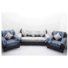 LXINDIA sofa cover KINGLY Sofa Cover and Matching Cushion Cover (Set 17PC) (FIROZI)