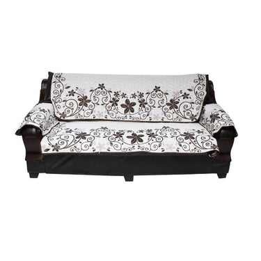 LXINDIA sofa cover KINGLY Sofa Cover for 5 Seater with Arm Cover