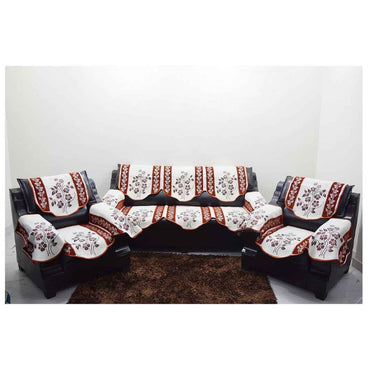 LXINDIA sofa cover KINGLY Sofa Cover with Arm Cover Set