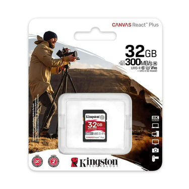 LXINDIA SD Card Kingston Canvas React Plus 32GB SD Card