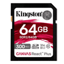 LXINDIA SD Card Kingston Canvas React Plus 64GB SD Card