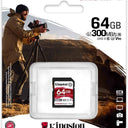 LXINDIA SD Card Kingston Canvas React Plus 64GB SD Card