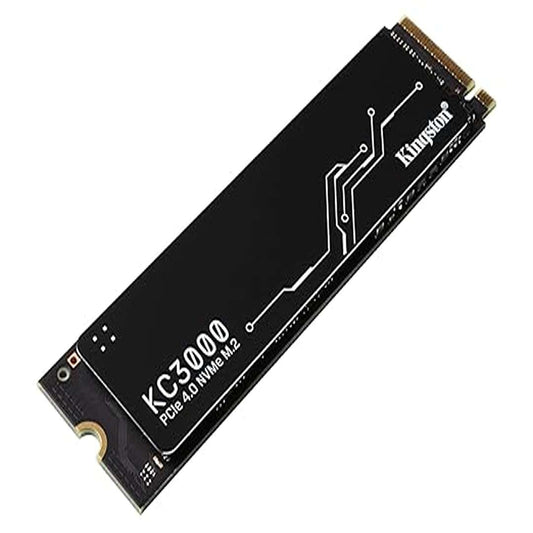 LX INDIA SSD Kingston Kc3000 Pcie 4.0 Nvme M.2 Ssd - High-Performance Storage ,Black, USB
