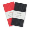 LXINDIA Pocket Diaries Kitabby - Linen Series pocket diary Pack of 2 | (Red + Black)