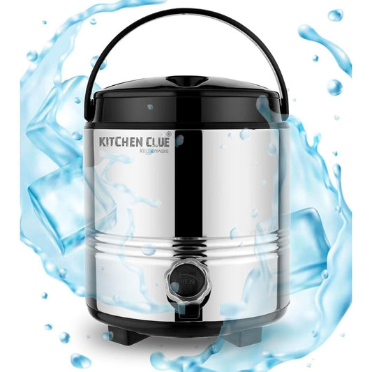 LX INDIA water jug KITCHEN CLUE Stainless Steel Thermos Water Container with Tap