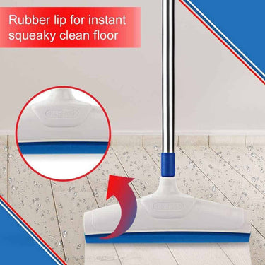 LXINDIA Cleaning wiper Kleeno by Cello Telescopic Bathroom Wiper (Blue)