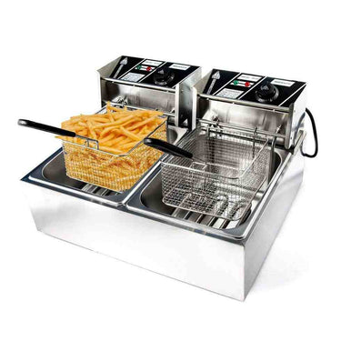 LXINDIA Fryer Kobbey Deep Fryer Machine Electric 12 Ltr