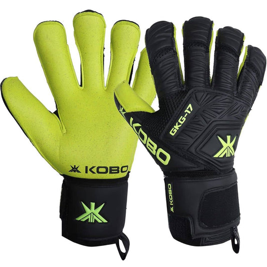 LX INDIA Football Glove Kobo Football Goalkeeper Gloves GKG 17 (Size 9.5)