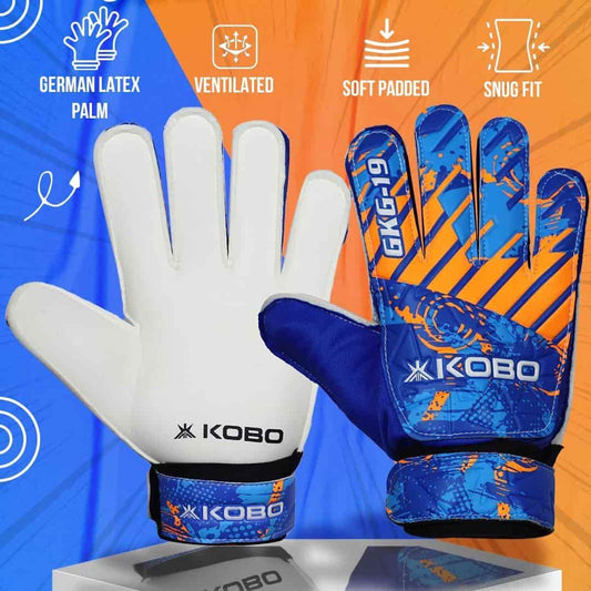 LX INDIA Football Glove Kobo GKG 19 Football Goal Keeper Gloves