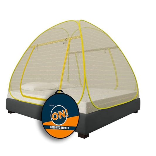 LX INDIA Electric Blanket KOLAR Supreme On Wave Pattern Mosquito Net for Double Bed