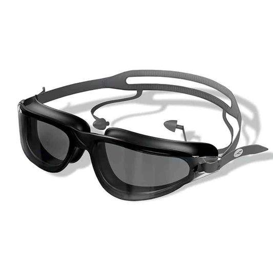 LX INDIA Goggles KONEX Anti Fog Swimming Goggles with UV Protection (Black)