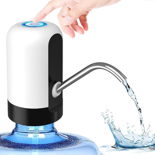 LX INDIA Water Dispensers Konquer TimeS KTS Automatic Wireless Water Can Dispenser Pump White Black
