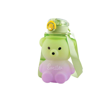 LXINDIA bottle Koochie Koo Plastic Teddy Bear Water Bottle (Green)