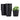 LX INDIA Plant Pots Kraft Seeds by 10CLUB Plastic Nursery Seedlings Pots - 20 Pcs (6 Inch, Black)