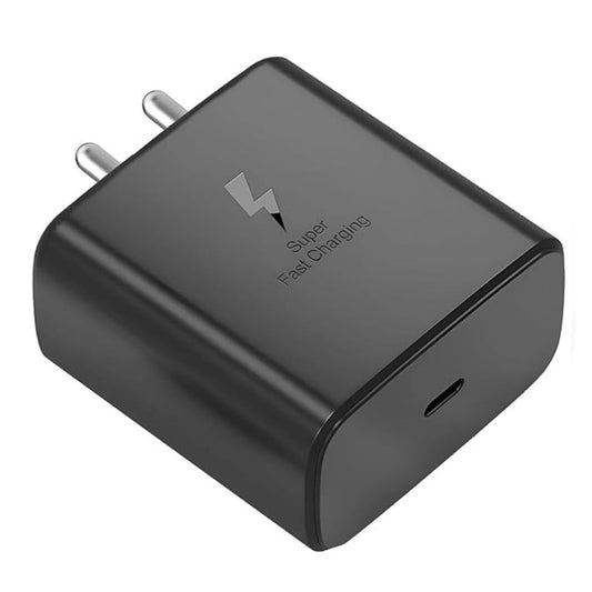 LX INDIA Mobile Charger Kratos 45W Super Fast Charger Compatible with Samsung Galaxy Type C Charger Adapter,Black