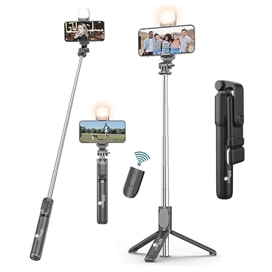 LXINDIA Selfie Sticks Kratos K2 v2 Selfie Stick with Tripod Stand