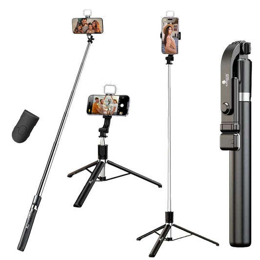 LX INDIA Selfie Sticks Kratos K9 Selfie Stick Tripod