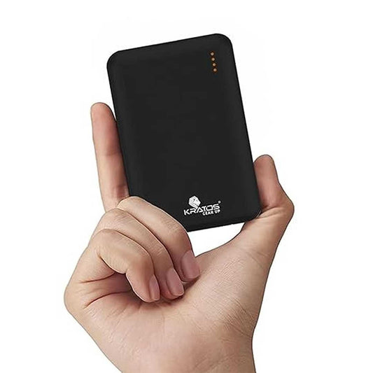 LX INDIA Power Bank Kratos Slim & Compact Power Bank 20000mah Fast Charging, USB A & Type C Output