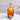 LX INDIA Antique Table clock KREATIVE GARAGE Metal Scooter Pen Stand Table Clock (Orange) Pencil Holder with Clock