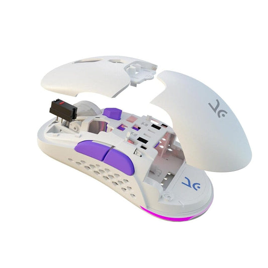 LXINDIA Mice Kreo Chimera White Wireless Gaming Mouse