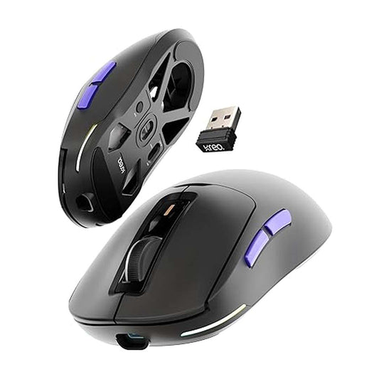 LXINDIA Mice Kreo Pegasus 58g Ultra-Light Wireless Gaming Mouse